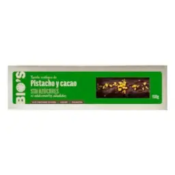 TURRON DE PISTACHO SIN AZUCAR NI EDULCORANTES AÑADIDOS 150G ARTIPA
