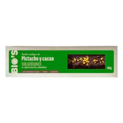 [30744] TURRON DE PISTACHO SIN AZUCAR NI EDULCORANTES AÑADIDOS 150G ARTIPA
