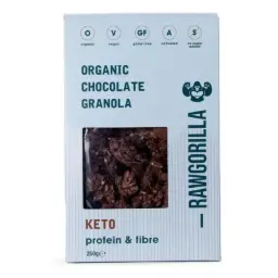 GRANOLA KETO CON CACAO 250G RAW GORILLA