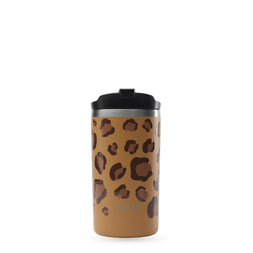 [30766] TAZA DE VIAJE HERMETICA WILD CAMEL 350ML QWETCH 