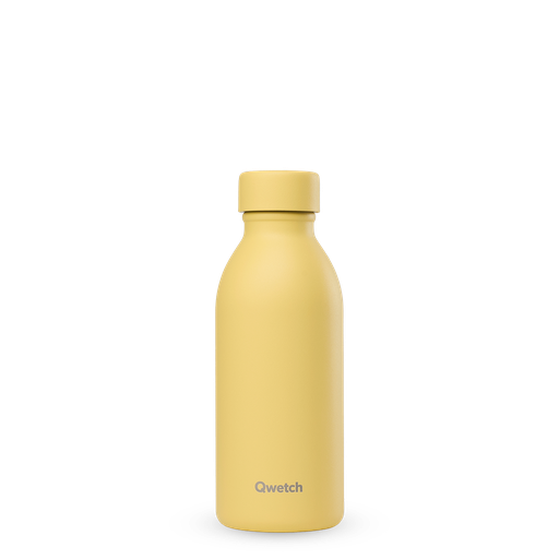 [30768] BOTELLA ISOTERMICA LIMON 500ML QWETCH   