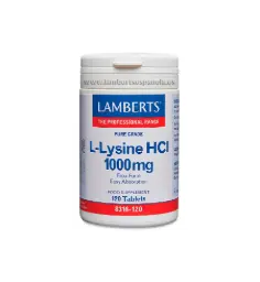 L-LISINA HCI 1000MG LAMBERTS