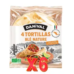 TORTILLA DE TRIGO 4UD 300G DANIVAL