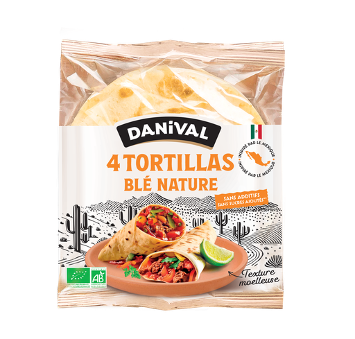 [30943] TORTILLA DE TRIGO 4UD 300G DANIVAL