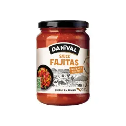 SALSA PARA FAJITAS 350G DANIVAL