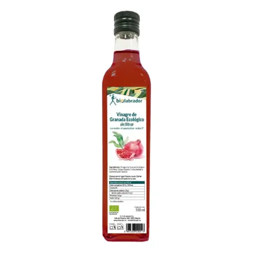 [30982] VINAGRE DE GRANADA SIN FILTRAR 500ML BIOLABRADOR
