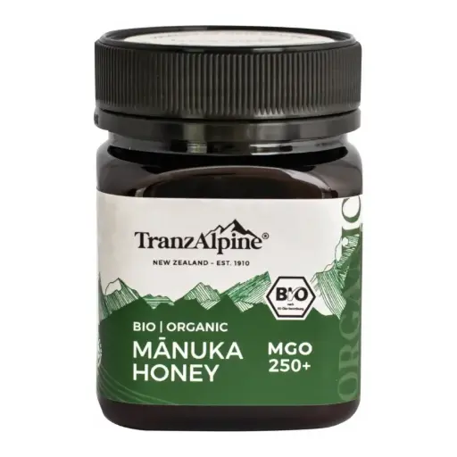 [30983] MANUKA BIO MGO 250+ 250G TRANZALPINE