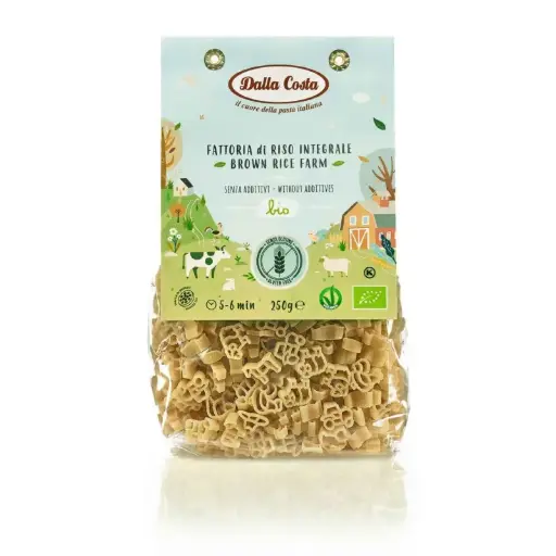 [30985] ANIMALES GRANJA DE ARROZ INTEGRAL SIN GLUTEN 250G DALLA COSTA