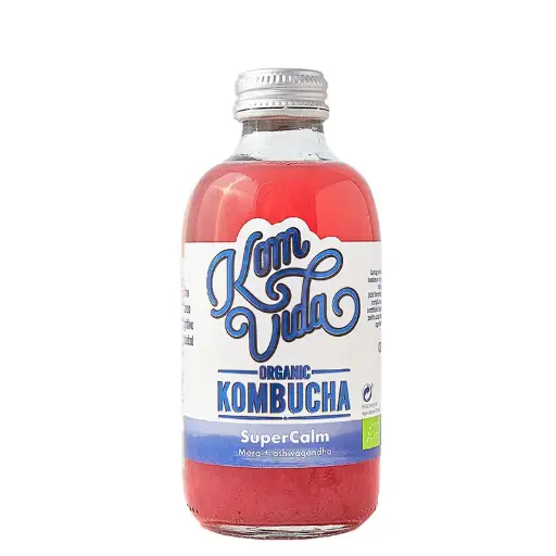 [30987] KOMBUCHA SUPERCALM MORA Y ASHWAGANDHA 250ML KOMVIDA