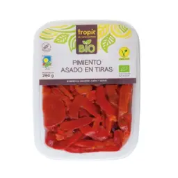 PIMIENTOS ASADOS EN TIRAS 250G SURINVER