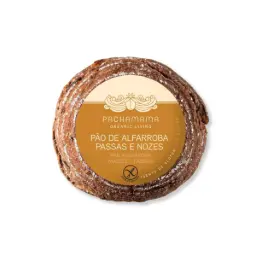 PAN ALGARROBA CON PASAS Y NUECES SIN GLUTEN 300G PACHAMAMA