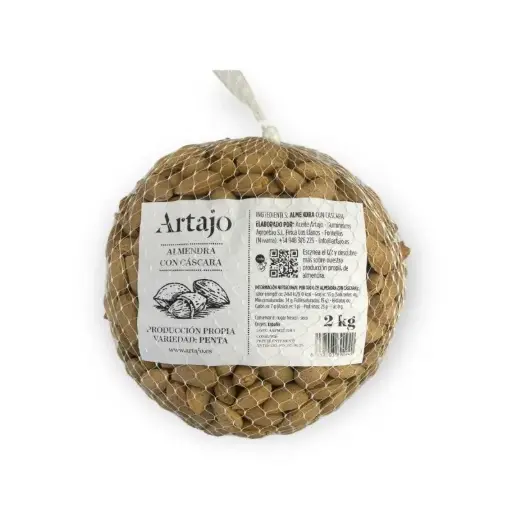 [31016] MALLA ALMENDRAS CÁSCARA 2KG ARTAJO