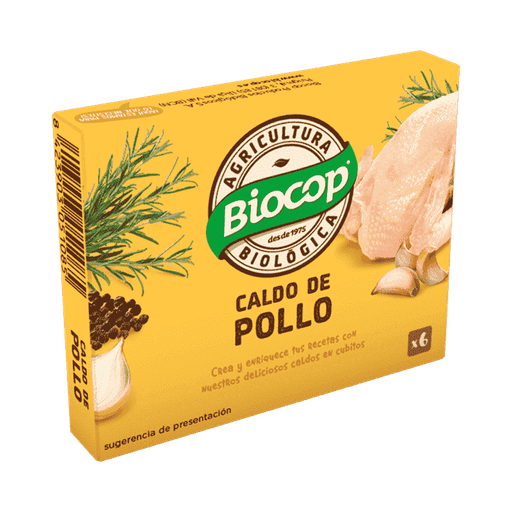 [31056] CUBITOS CALDO DE POLLO 6X11G BIOCOP