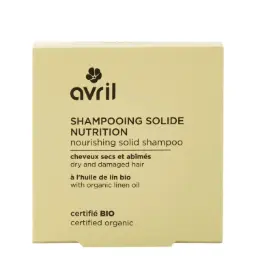 CHAMPÚ SÓLIDO NUTRICIÓN CABELLO SECO Y DAÑADO 60G AVRIL