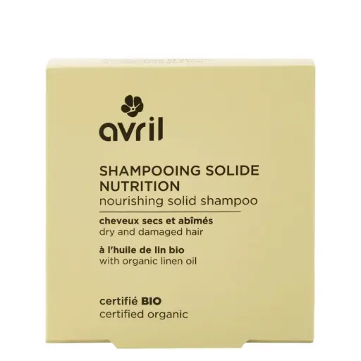 [31107] CHAMPÚ SÓLIDO NUTRICIÓN CABELLO SECO Y DAÑADO 60G AVRIL