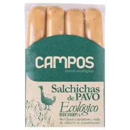 SALCHICHA FRANCKFURT DE PAVO 250G CAMPOS