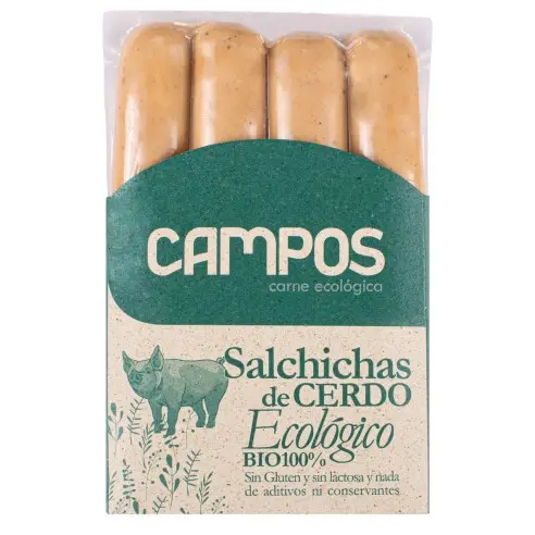 [31136] SALCHICHA FRANCKFURT DE CERDO 250G CAMPOS