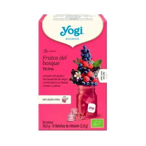 [31145] INFUSIÓN FRÍA DE FRUTOS DEL BOSQUE 15U YOGI TEA
