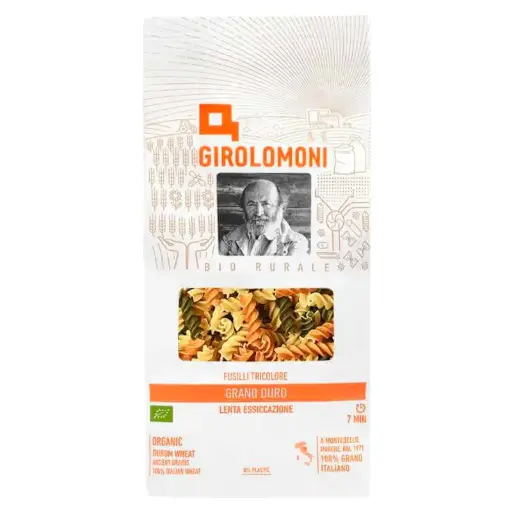 [31167] FUSILLI TRICOLOR DE TRIGO 500G GIROLOMONI