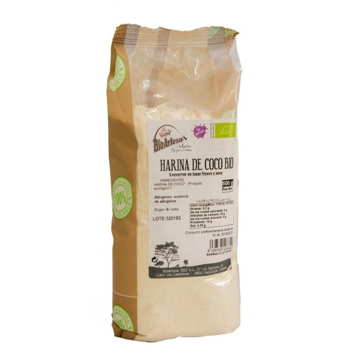 [31197] HARINA DE COCO 500G BIOARTESA
