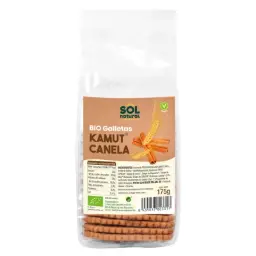 GALLETAS DE KAMUT CON CANELA 175G SOL NATURAL