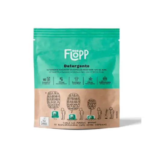 [31218] DETERGENTE PARA ROPA 16 CAPS FLOPP