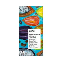 CHOCOLATE NEGRO 100% FRUTO DE CACAO 80G VIVANI