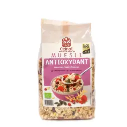 MUESLI PROTEICO DE FRUTOS ROJOS 375G CELNAT