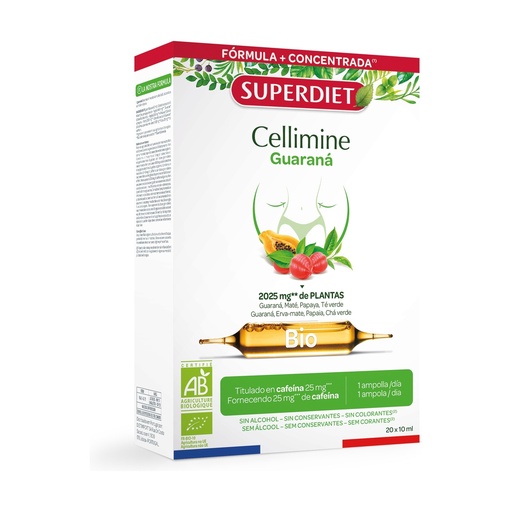 [31354] CELLIMINE QUEMAGRASAS 20UX10ML SUPERDIET