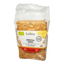 CRACKERS DE ESPELTA Y QUESO 200G KARGS