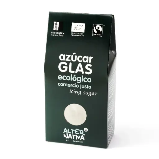 [31399] AZÚCAR GLASS DE CAÑA 250G ALTERNATIVA 3