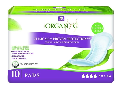 [31427] COMPRESAS INCONTINENCIA EXTRA 10U ORGANYC