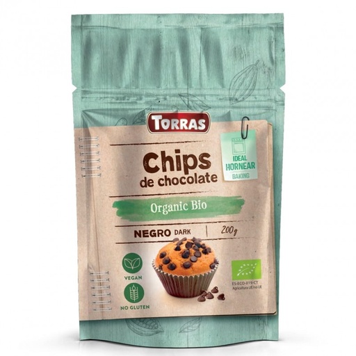 [31434] CHIPS DE CHOCOLATE 70% CACAO 200G TORRAS