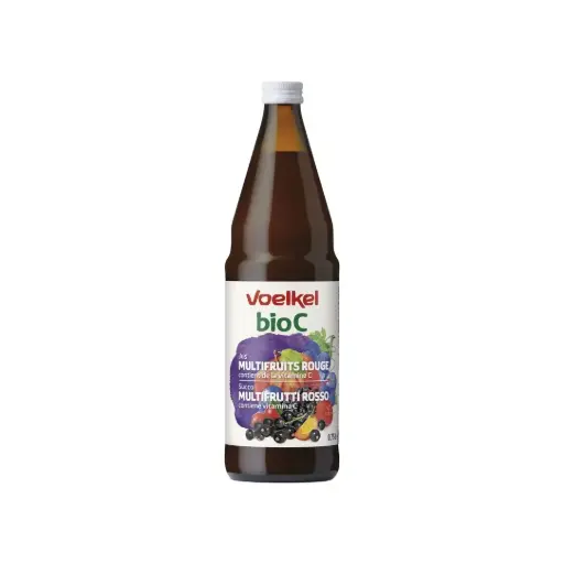 [31474] ZUMO MULTIFRUTA ROJO 750ML VOELKEL