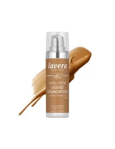 [31489] MAQUILLAJE FLUIDO HYALURON 08 WARM CARAMEL 30ML LAVERA