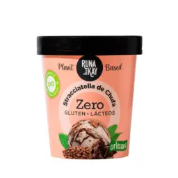 HELADO DE STRACCIATELLA DE CHUFA & CHOCOLATE 460ML - RUNAKAY