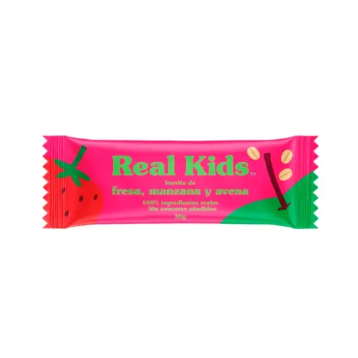 [31520] BARRITA DE FRUTA CON AVELLANA AVENA Y CACAO 3X30G - REAL KIDS