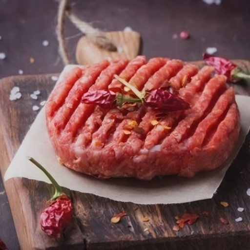 [31532] HAMBURGUESA DE TERNERA 4UD 400G aprox. - CAMPOS