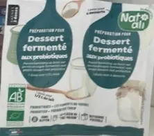 FERMENTO YOGUR CON PROBIOTICOS 2X6G NAT-ALI 