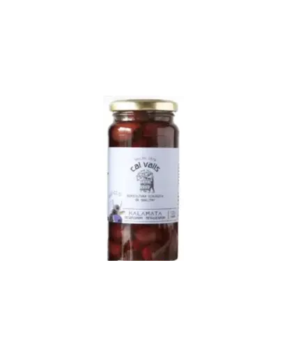 [31562] ACEITUNAS NEGRAS KALAMATA DESHUESADAS 330G - CAL VALLS 