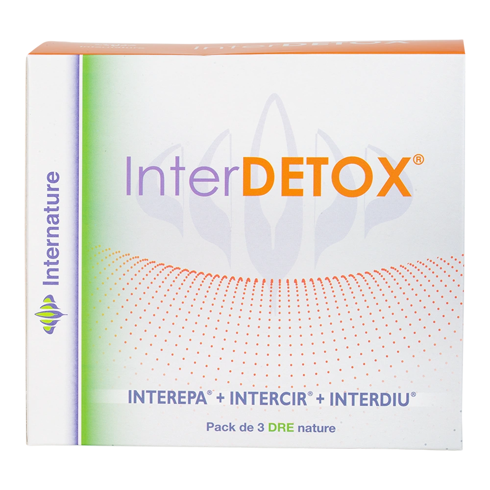 [31566] PACK 3UDS INTERDETOX INTEREPA+INTERCIR+INTERDIU - INTERNATURE
