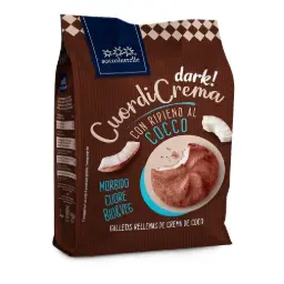 GALLETA RELLENA DE CHOCOLATE NEGRO Y COCO 200G - SOTTOLESTELLE