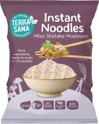 FIDEOS INSTANTANEOS CON MISO Y SETAS SHIITAKE 90G - TERRASANA 