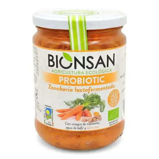[31621] ZANAHORIA LACTOFERMATADA CON CÚRCUMA 420G - BIONSAN