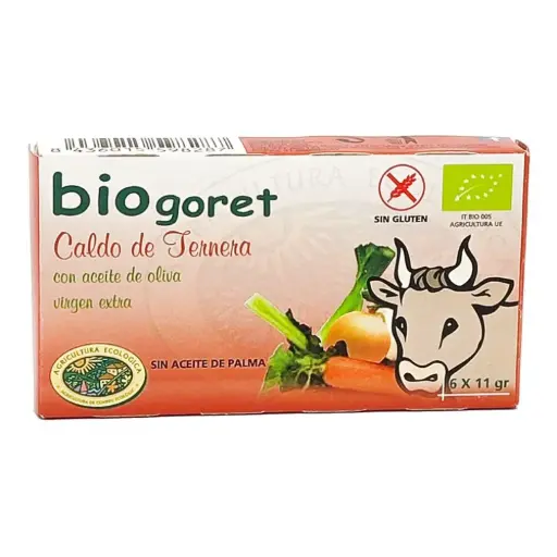 [31632] CUBITOS DE CALDO DE TERNERA 66G - BIOGORET