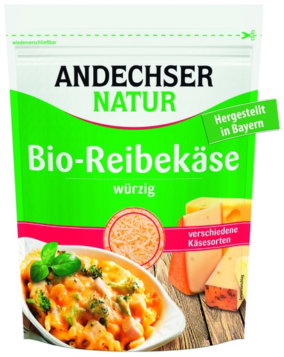 [31649] QUESO RALLADO 45% MATERIA GRASA 150G - ANDECHSER
