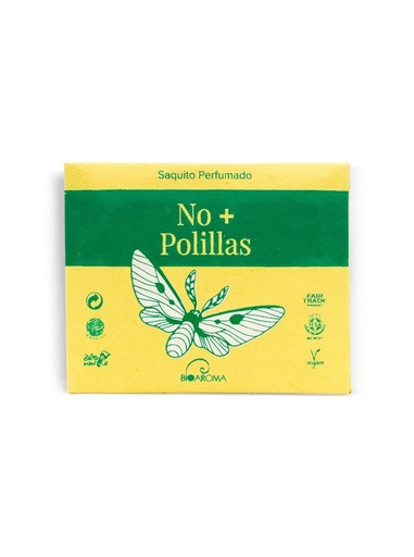 [31681] SAQUITO PERFUMADO DE NO+POLILLAS 12,5G - LA RUEDA NATURAL