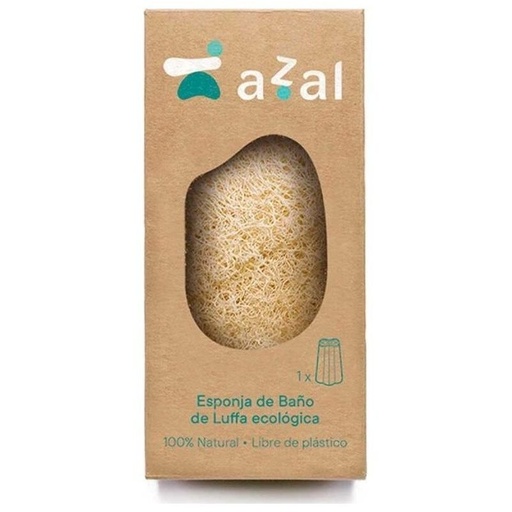 [31682] ESPONJA DE LUFFA EXFOLIANTE CORPORAL 7,5 x 15CM - AZAL