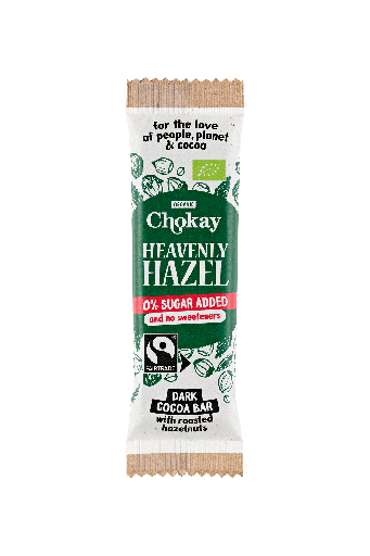 [31709] CHOCOLATE SIN AZUCAR DE AVELLANAS TOP 30G - CHOKAY