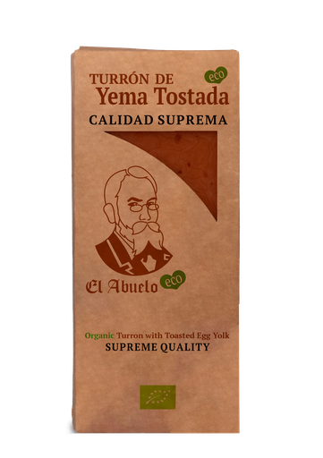 [31725] TURRON DE YEMA TOSTADA 200G - EL ABUELO  